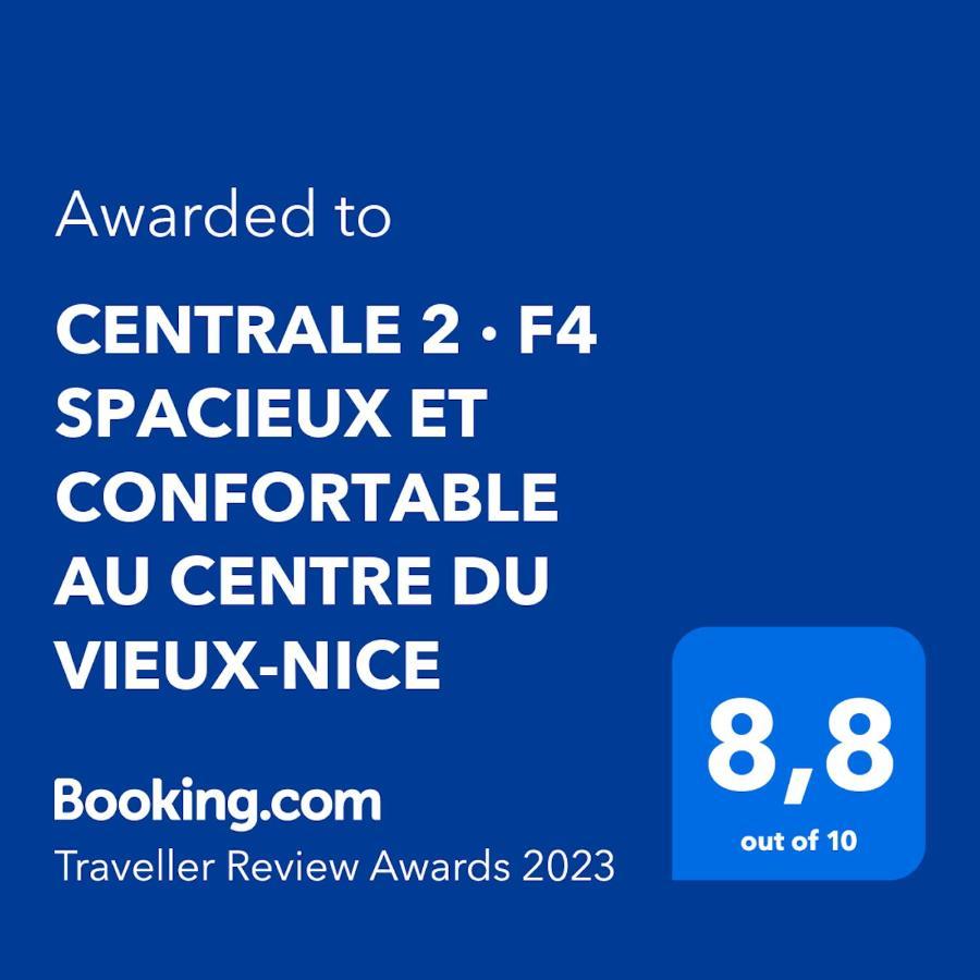 Centrale 2 - F4 Spacieux Et Confortable Au Centre Du Vieux-Nice Apartment Bagian luar foto