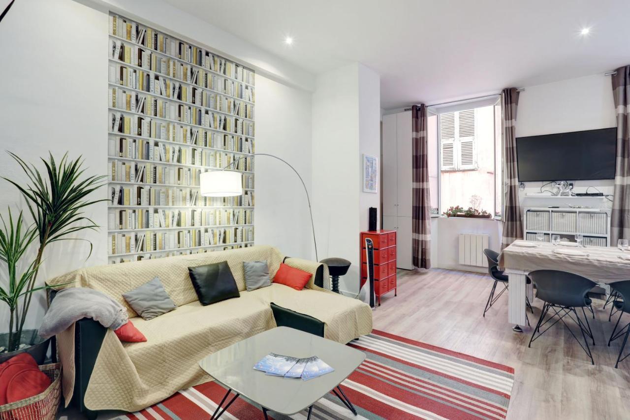 Centrale 2 - F4 Spacieux Et Confortable Au Centre Du Vieux-Nice Apartment Bagian luar foto