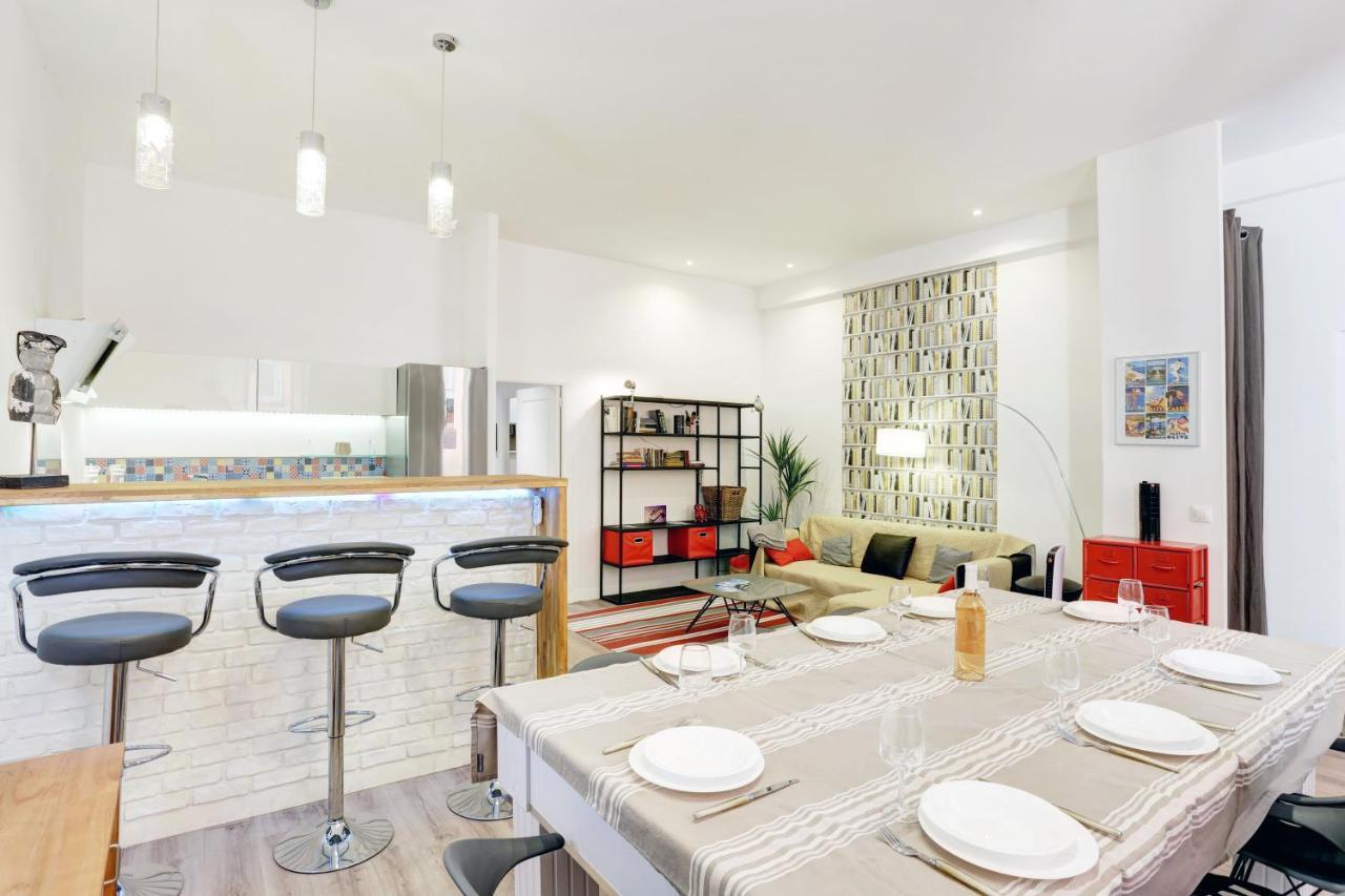 Centrale 2 - F4 Spacieux Et Confortable Au Centre Du Vieux-Nice Apartment Bagian luar foto